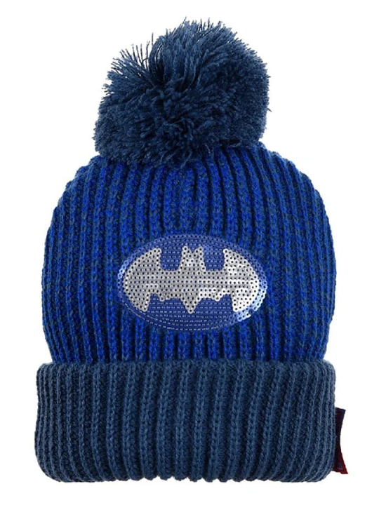 Zdjęcie produktu Batman Czapka "Batman" w kolorze niebieskim rozmiar: 52 cm