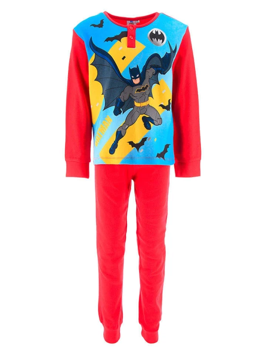 Zdjęcie produktu Batman Piżama "Batman" w kolorze czerwonym ze wzorem rozmiar: 98