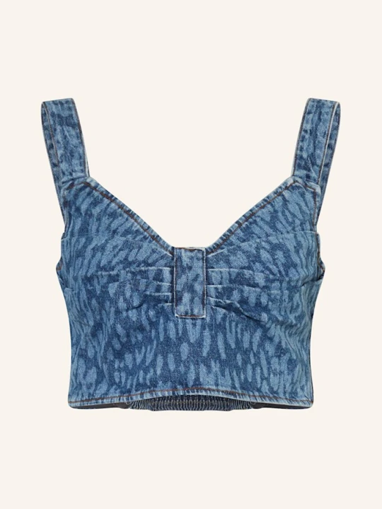 Zdjęcie produktu Baum Und Pferdgarten Top Jeansowy Mekira blau NIEBIESKI