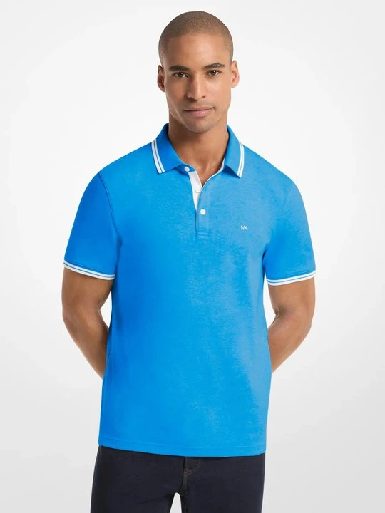 Zdjęcie produktu Bawełniana koszulka polo Greenwich Michael Kors [3784] (Niebieski)