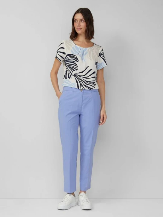 Zdjęcie produktu Bawełniane chinosy o wąskim kroju s.Oliver fioletowy
