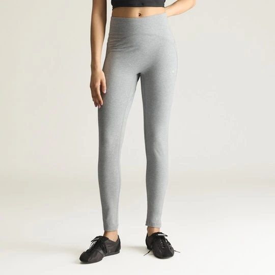 Zdjęcie produktu Bawełniane legginsy adidas by Stella McCartney Studio Core Heather