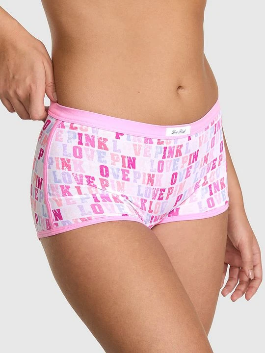 Zdjęcie produktu PINK Bawełniane majtki boyshort PINK Victoria's Secret