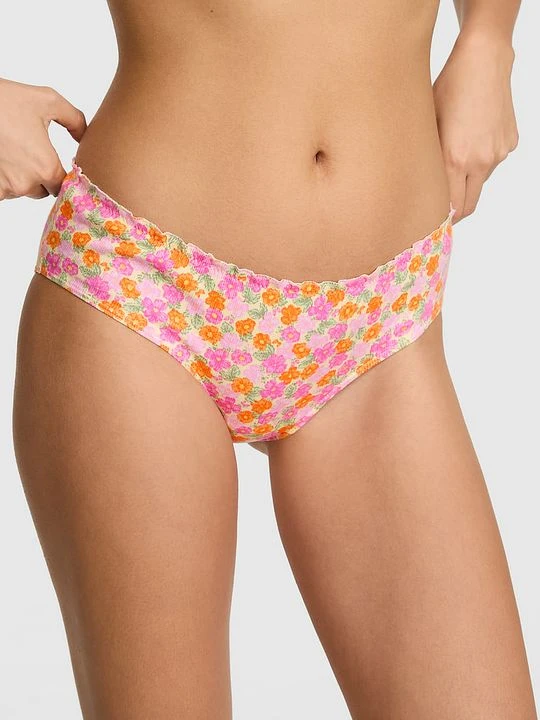 Zdjęcie produktu Bawełniane majtki cheeky Victoria's Secret Pomarańczowy