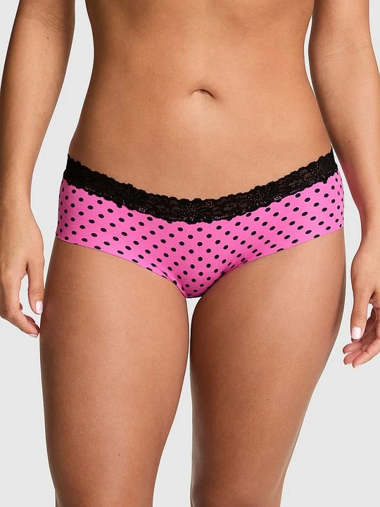 Zdjęcie produktu PINK Bawełniane majtki hiphugger niewidoczne pod ubraniem Victoria's Secret