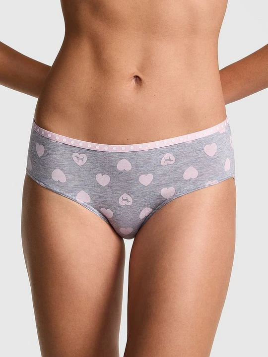 Zdjęcie produktu PINK Bawełniane majtki hiphugger z logo Victoria's Secret