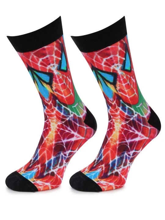 Zdjęcie produktu Bawełniane Skarpetki Męskie Special z superbohaterem Spider Marilyn