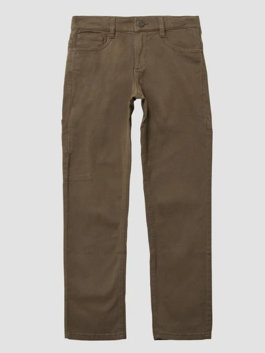 Zdjęcie produktu Bawełniane spodnie Pete / Regular Fit / Mid Rise / Straight Leg s.Oliver brązowy