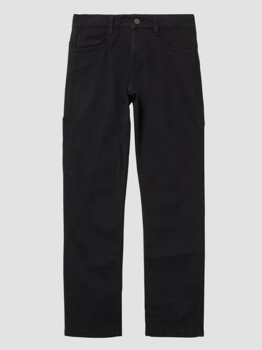 Zdjęcie produktu Bawełniane spodnie Pete / Regular Fit / Mid Rise / Straight Leg s.Oliver czarny