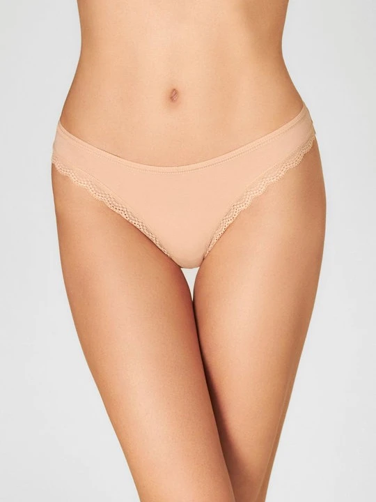 Zdjęcie produktu Bawełniane stringi damskie z koronką Infinity Poupee Marilyn