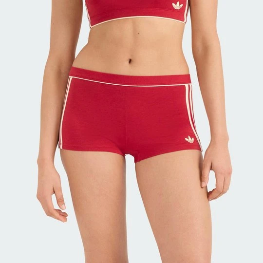 Zdjęcie produktu BAWEŁNIANE SZORTY ADICOLOR COMFORT FLEX Adidas Team Victory Red