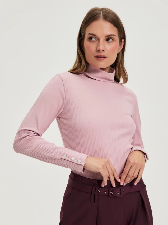 Zdjęcie produktu Bawełniany golf różowy Moodo