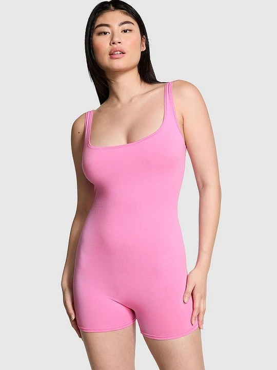 Zdjęcie produktu Bawełniany kombinezon Victoria's Secret Różowy
