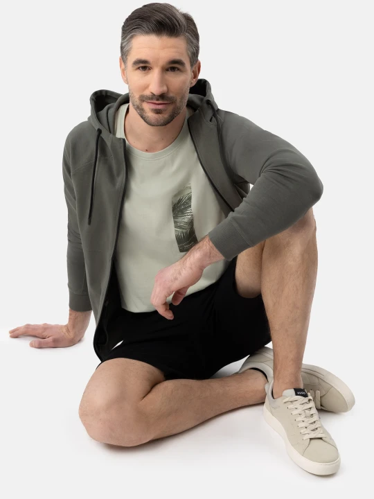 Zdjęcie produktu Bawełniany t-shirt T-SIDE Volcano Miętowy