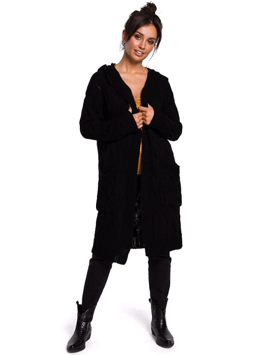 Zdjęcie produktu Be Wear Kardigan w kolorze czarnym rozmiar: L / XL