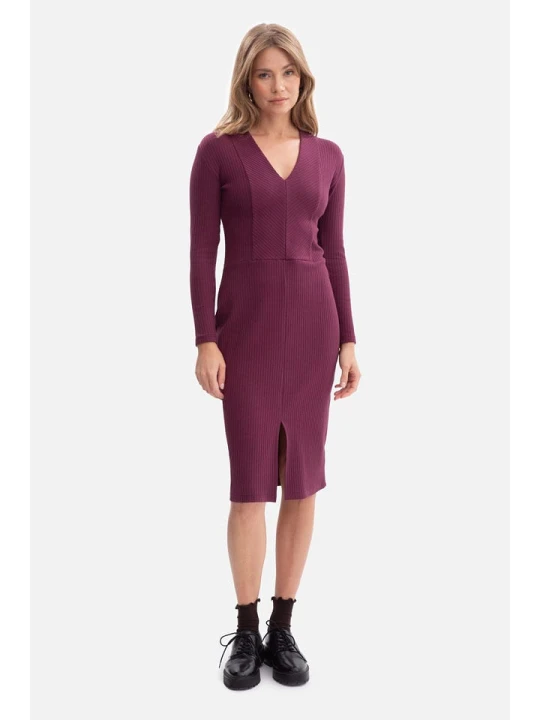 Zdjęcie produktu Be Wear Sukienka w kolorze bordowym rozmiar: L