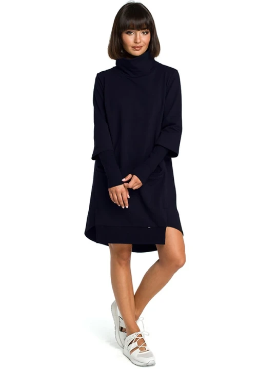 Zdjęcie produktu Be Wear Sukienka w kolorze granatowym rozmiar: XL