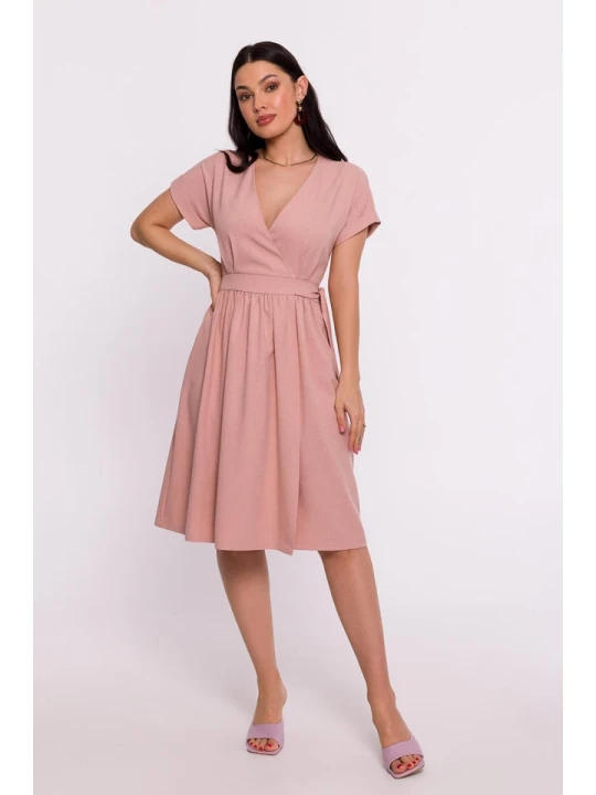 Zdjęcie produktu Be Wear Sukienka w kolorze jasnoróżowym rozmiar: XL