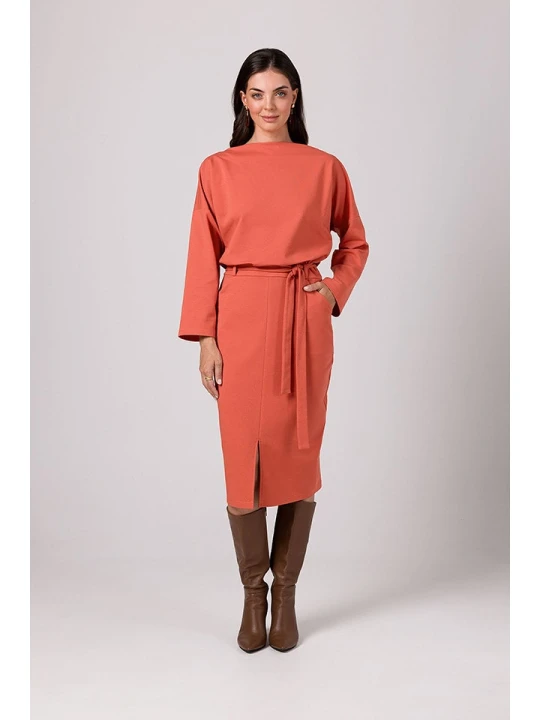 Zdjęcie produktu Be Wear Sukienka w kolorze pomarańczowym rozmiar: L