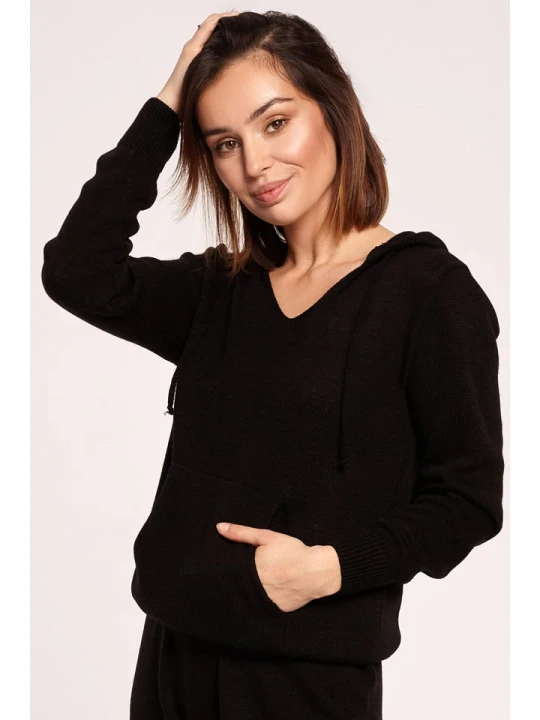 Zdjęcie produktu Be Wear Sweter w kolorze czarnym rozmiar: S/M