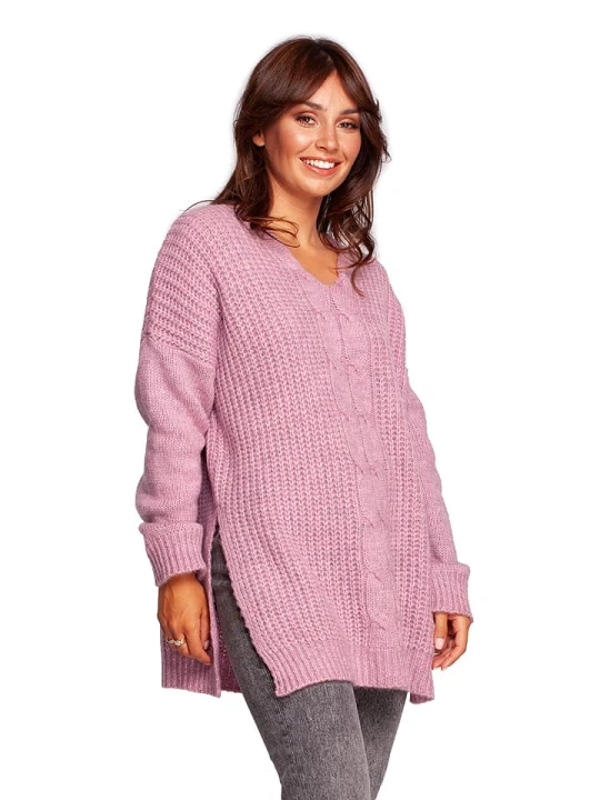 Zdjęcie produktu Be Wear Sweter w kolorze różowym rozmiar: S/M