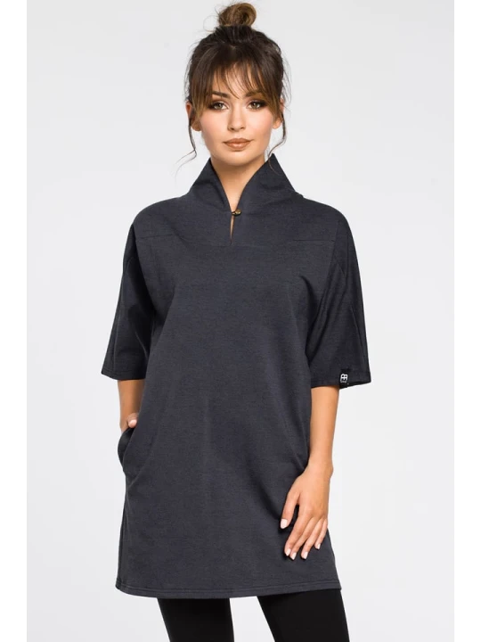 Zdjęcie produktu Be Wear Tunika w kolorze antracytowym rozmiar: XL