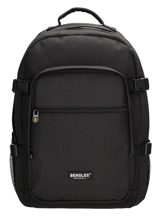 Zdjęcie produktu Beagles Plecak "Sendai" w kolorze czarnym - 34 x 49 x 19 cm rozmiar: onesize