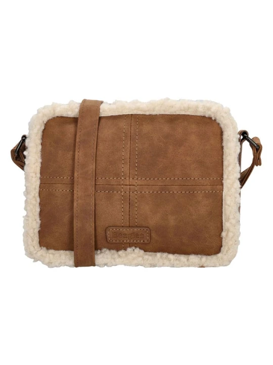 Zdjęcie produktu Beagles Torebka w kolorze jasnobrązowym - 22 x 17 x 8 cm rozmiar: onesize