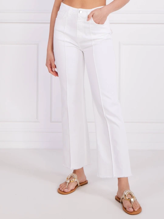 Zdjęcie produktu Beatrice B Jeansy | Boyfriend fit biały