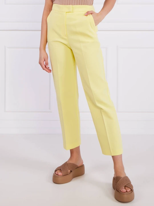 Zdjęcie produktu Beatrice B Spodnie | Regular Fit żółty