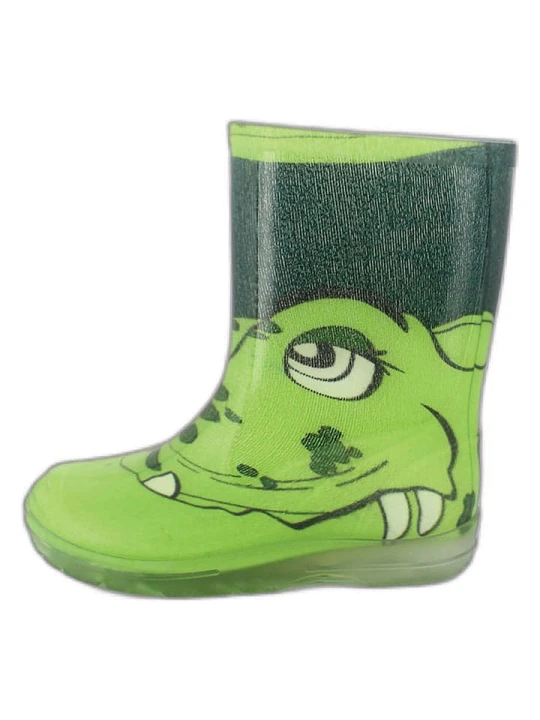 Zdjęcie produktu Beck Kalosze "Croco" w kolorze zielonym rozmiar: 26