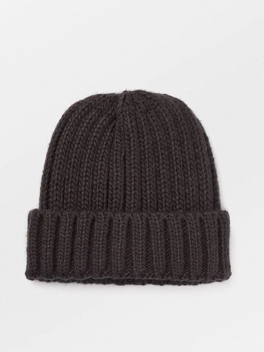 Zdjęcie produktu Becksöndergaard Czapka beanie w kolorze ciemnobrązowym rozmiar: onesize