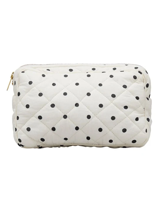 Zdjęcie produktu Becksöndergaard Kosmetyczka "Dot Mini" w kolorze biało-czarnym - 22 x 14 cm rozmiar: onesize