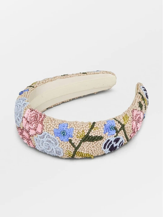 Zdjęcie produktu Becksöndergaard Opaska "Fleuriora" ze wzorem do włosów rozmiar: onesize