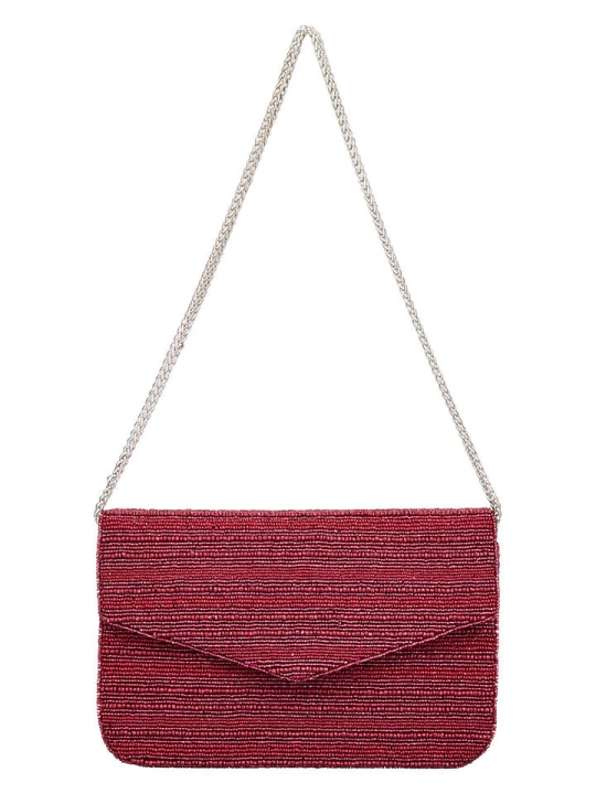 Zdjęcie produktu Becksöndergaard Torebka "Cassie Paradi" w kolorze czerwonym - 24, 5 x 15, 5 cm rozmiar: onesize