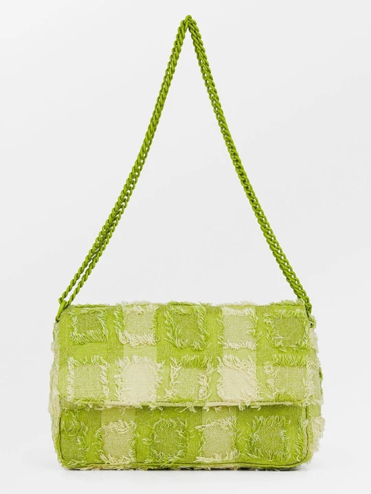 Zdjęcie produktu Becksöndergaard Torebka "Frin Hollis" w kolorze zielonym - 26 x 16 cm rozmiar: onesize
