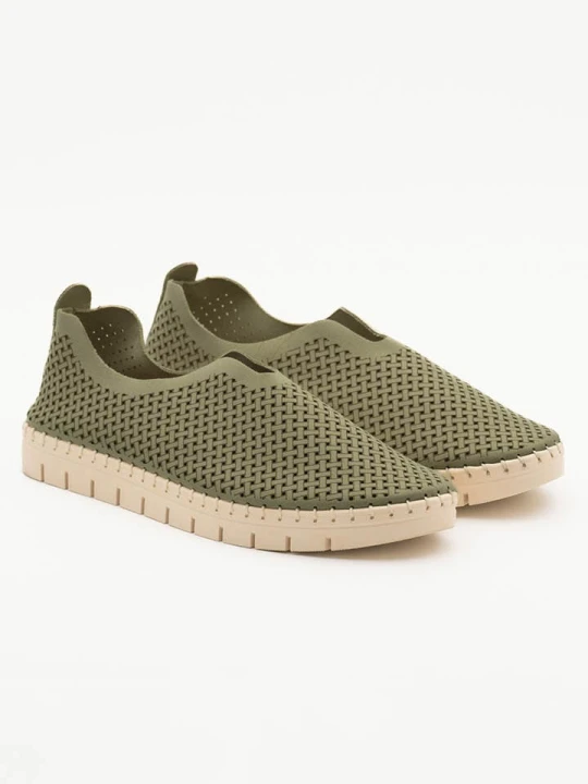 Zdjęcie produktu Bellucci Slippersy w kolorze khaki rozmiar: 36