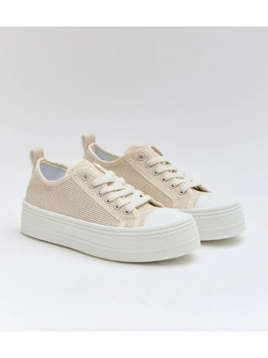 Zdjęcie produktu Bellucci Sneakersy w kolorze beżowym rozmiar: 37