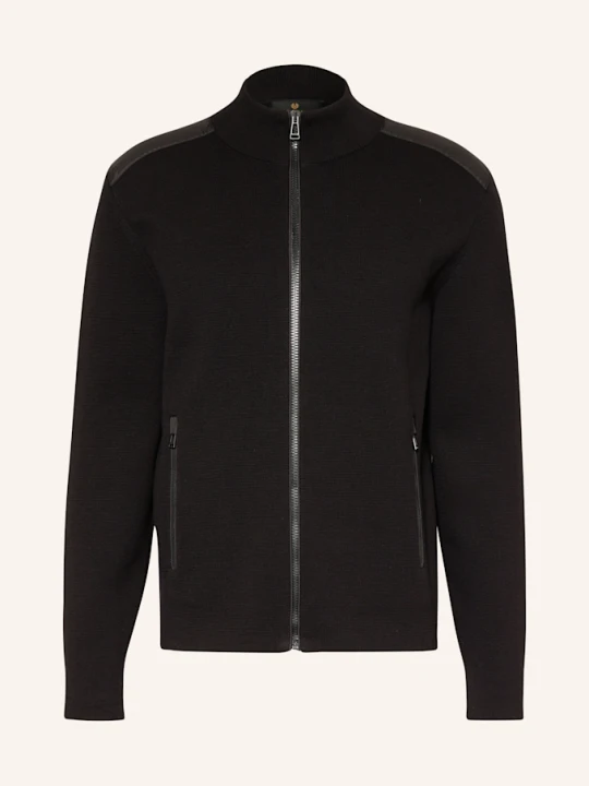 Zdjęcie produktu Belstaff Kardigan Vertex schwarz CZARNY