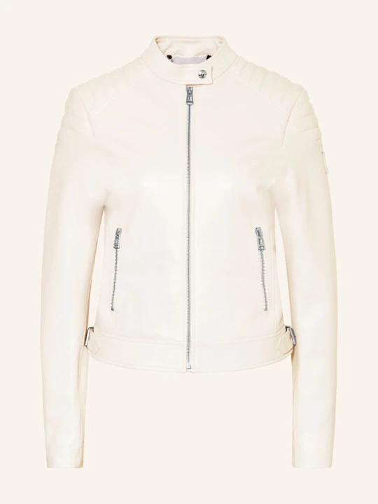 Zdjęcie produktu Belstaff Kurtka Skórzana Mollison weiss KREMOWY