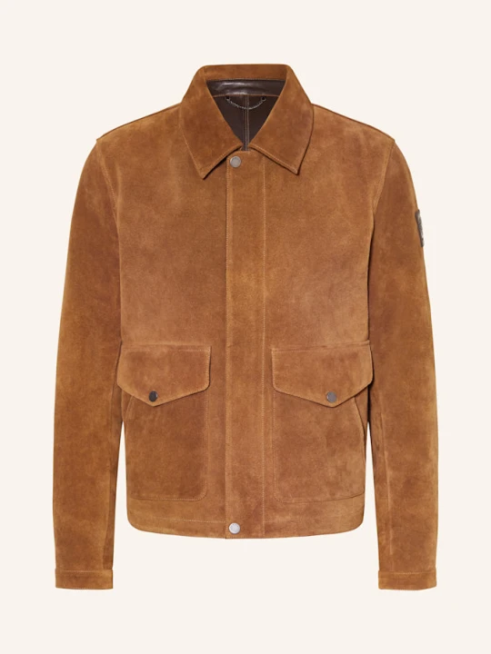 Zdjęcie produktu Belstaff Kurtka Skórzana Outland braun BRĄZOWY