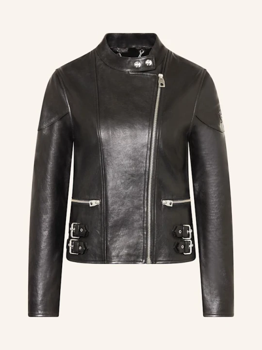 Zdjęcie produktu Belstaff Kurtka Skórzana Russo schwarz CZARNY