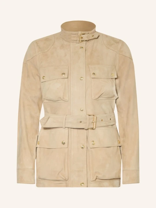 Zdjęcie produktu Belstaff Kurtka Skórzana Trailmaster Panther beige