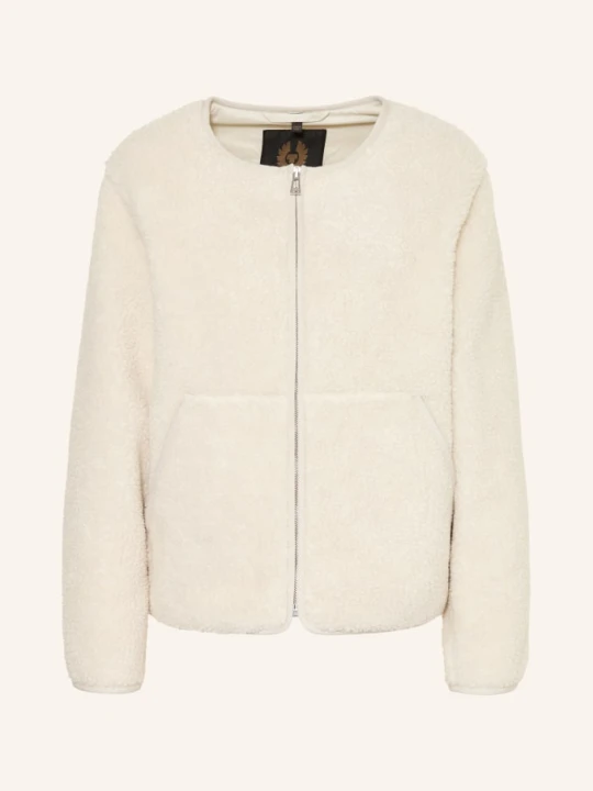 Zdjęcie produktu Belstaff Kurtka Z Futerkiem Prue weiss KREMOWY