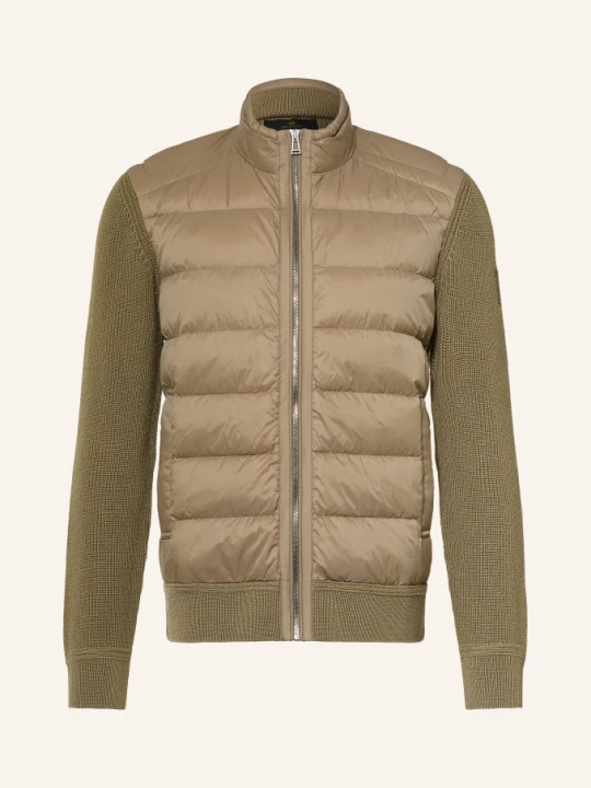 Zdjęcie produktu Belstaff Lekka Kurtka Puchowa Compound Z Mieszanki Materiałów gruen KHAKI