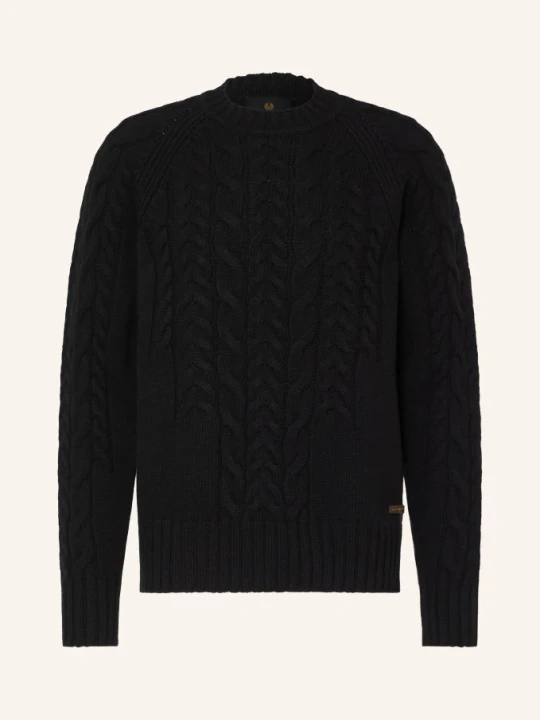 Zdjęcie produktu Belstaff Sweter Harrow schwarz CZARNY