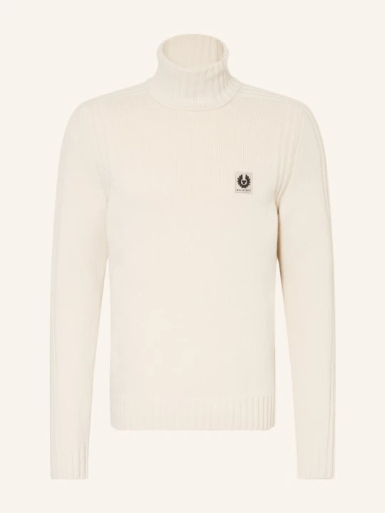 Zdjęcie produktu Belstaff Sweter Z Golfem Watch beige ECRU