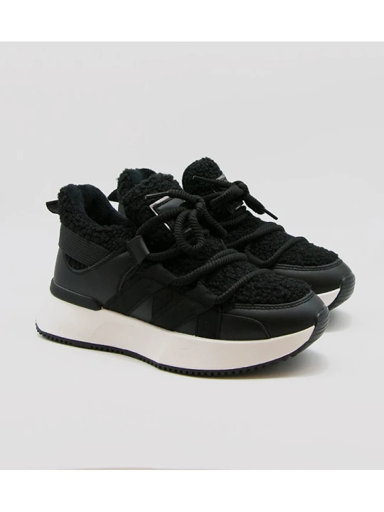 Zdjęcie produktu Belucci Sneakersy w kolorze czarnym rozmiar: 36