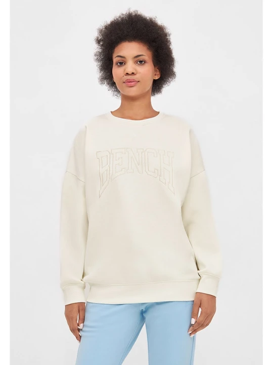 Zdjęcie produktu Bench Bluza "Aldana" w kolorze kremowym rozmiar: 42