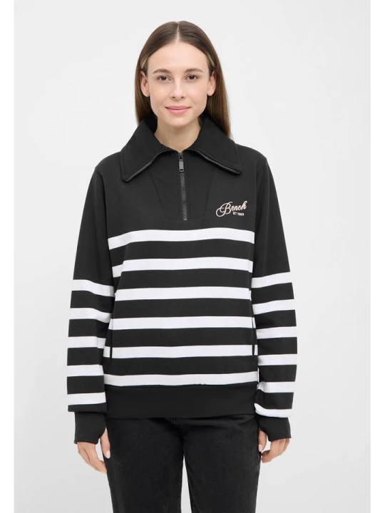 Zdjęcie produktu Bench Bluza "Foy" w kolorze czarno-białym rozmiar: 40